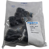 Pack of 5 NEW Festo QBY-3/8-3/8-U 564701 Male Y Push-In Pneumatic Fitting 3/8 NPT