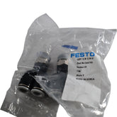 Pack of 2 NEW Festo QBY-3/8-3/8-U 564701 Male Y Push-In Pneumatic Fitting 3/8 NPT