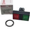 NEW IDEC HW7D-I311GR1 HW Series 22mm Dual Pushbutton Switch I-ON O-OFF