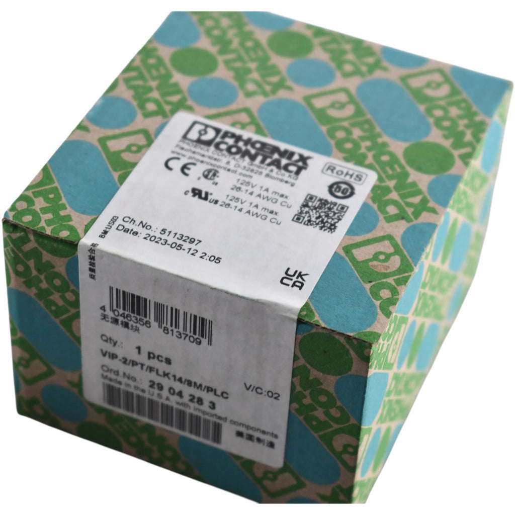 NEW Phoenix Contact VIP-2/PT/FLK14/8M/PLC 2904283 VARIOFACE Interface ...