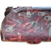 Pack of 200 NEW Thomas Betts RD717 Sta-Kon Nylon Insulated Ring Terminals 8 AWG