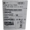 NEW Control Techniques F600-064 00480 A101 01 AB103 Pump Drive 30hp 480V VFD AC