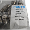 NEW Pack of 10 Festo QBS-5/32T-U Push-In Pneumatic Bulkhead Union 564748