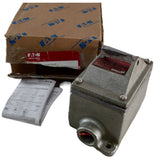 NEW Eaton Crouse Hinds EDSC2130 Explosionproof 3 Way Tumbler Snap Switch 20A