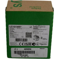NEW Schneider Electric LC1D18M7 TeSys Deca Contactor 3P 3 Pole 18A 220V AC Coil