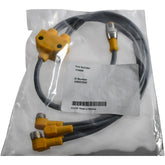 NEW Turck 15N086 M12 Eurofast 4-Way Y-Splitter Junction Cable 100023502