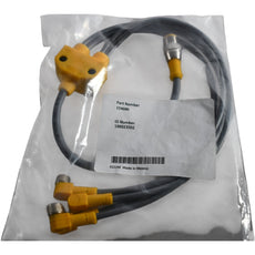 NEW Turck 15N086 M12 Eurofast 4-Way Y-Splitter Junction Cable 100023502