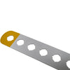 NEW ABB MA6-1009 1SFA611930R1009 6 Seat Aluminum Yellow Pilot Device Legend Plate