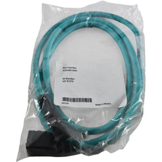 NEW Industrial Ethernet Cable 3181684-0001 Cat 5e Shielded 24 AWG 600V Teal