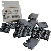 NEW Pack of 13 AutomationDirect Konnect-It KN-F10L24DC Gray Fuse Terminal Blocks 24VDC