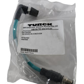 NEW Turck RSS WRJ45ES 441-0.2M/CS12226 RJ45 Male Industrial Cordset UX07044