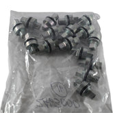 Pack of 16 NEW Rittal 2463000 Lock Insert Die Cast Zinc 8mm Triangular SZ