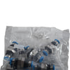 Pack of 10 NEW Festo QSS-4 153157 Push-in Bulkhead Connector Pneumatic Fitting