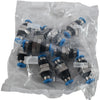 Pack of 10 NEW Festo QSS-4 153157 Push-in Bulkhead Connector Pneumatic Fitting