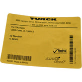 NEW Turck CSMS CKMS 12-7-986-6.1 U-06562 Multifast M23 Double Ended Cordset 6.1m