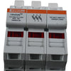 NEW Mersen USGCC3I UltraSafe 3-Pole Class CC Fuse Holder 600V 30A Z1022303
