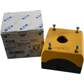 NEW Eaton Moeller M22-IY1-PG Surface Mounting Enclosure 1-Hole Yellow M22-IY1-PGQ