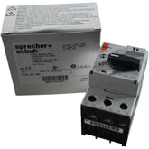 NEW Sprecher Schuh KTA7-25S-20A Motor Protection Circuit Breaker 20A Rotary