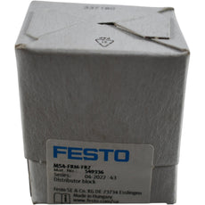 NEW Festo MS4-FRM-FRZ Distributor Block 549336 Pneumatic G1/4 Branching Module