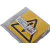 NEW Pack of 7 Brady 89153 B-302 Electrical Hazard Safety Signs 3x3 Black Yellow