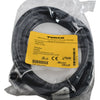 NEW Turck P-WKEV 4T-330-3 M12 Eurofast 90 Degree Female 3m Mating Cable UX16335