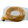 NEW Turck RSM WKM 30-10M/S101 Minifast Yellow Extension Cable Cordset 100019358