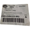 NEW Allen Bradley 285-DBK22-M3 Series A ArmorStart Dynamic Brake Cable 3m Length