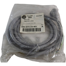 NEW Allen Bradley 285-BRC25-M3 Series A ArmorStart EM Brake Cable 90 Degree Male 3m