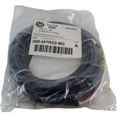 NEW Allen Bradley 280-MTR22-M3 ArmorStart Motor Cable Cordset M22 90 Degree 3M