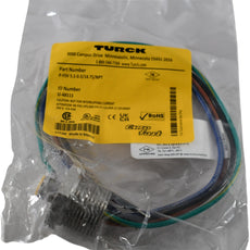 NEW Turck P-FSV 5.1-0.3/14.75/NPT Eurofast Receptacle Bulkhead Connector U-48111