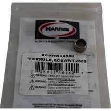 NEW Harris Lincoln Electric QC9WWT2580 Compression Fitting Ferrule