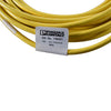 NEW Phoenix Contact 1182621 10M M12 Sensor Actuator Cordset 5X22AWG Yellow Cable