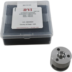 NEW II-VI Infrared BD1630 Diamond Window 6.6mm Dia 2.54mm Thk Optics Mount