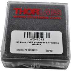 NEW Thorlabs WG42012 UVFS Broadband Precision Window 50.8mm Dia 12mm Thick