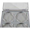 Pack of 4 NEW Edmund Optics 48-920 Uncoated Sapphire Protective Windows 35mm