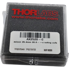 NEW Thorlabs AX2520-C Axicon Lens 25.4mm Dia 20 Deg AR Coated UVFS