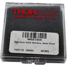 NEW Thorlabs WG51050 Calcium Fluoride CaF2 Broadband Precision Window 25 4mm