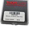 NEW Thorlabs WG81050 Silicon Broadband Precision Window 25 4mm Dia 5mm Thick