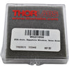 NEW Thorlabs WG31050 Sapphire Broadband Precision Window 25 4mm Dia 5mm Thick