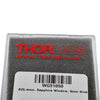 NEW Thorlabs WG31050 Sapphire Broadband Precision Window 25 4mm Dia 5mm Thick