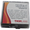 NEW Thorlabs WG91050-C9 Germanium AR Coated Broadband Window 1in Dia 5mm Thick