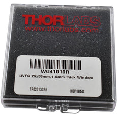NEW Thorlabs WG41010R UVFS Rectangular Precision Window 25x36mm 1mm Thick