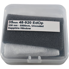 NEW Edmund Optics 48-920 Uncoated Sapphire Precision Window 35mm Dia