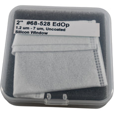 NEW Edmund Optics 68-528 Uncoated Silicon Infrared Window 2 Inch Dia 1mm Thick