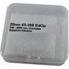 NEW Edmund Optics 43-368 Uncoated Sapphire Precision Window 20mm Dia 2mm Thick