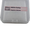 NEW Edmund Optics 43634 22mm Uncoated Sapphire Optical Window 0.3-5um 43-634