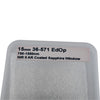 NEW Edmund Optics 36-571 15mm NIR II AR Coated Sapphire Optical Window 750-1550nm