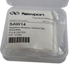 NEW Newport SAW14 10mm Uncoated Sapphire Optical Parallel Window Crystal