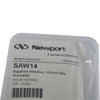 NEW Newport SAW14 10mm Uncoated Sapphire Optical Parallel Window Crystal