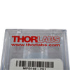 NEW Thorlabs MPD229H-M03 90 Off Axis Parabolic Mirror Bare Gold 3mm Hole 50 8mm
